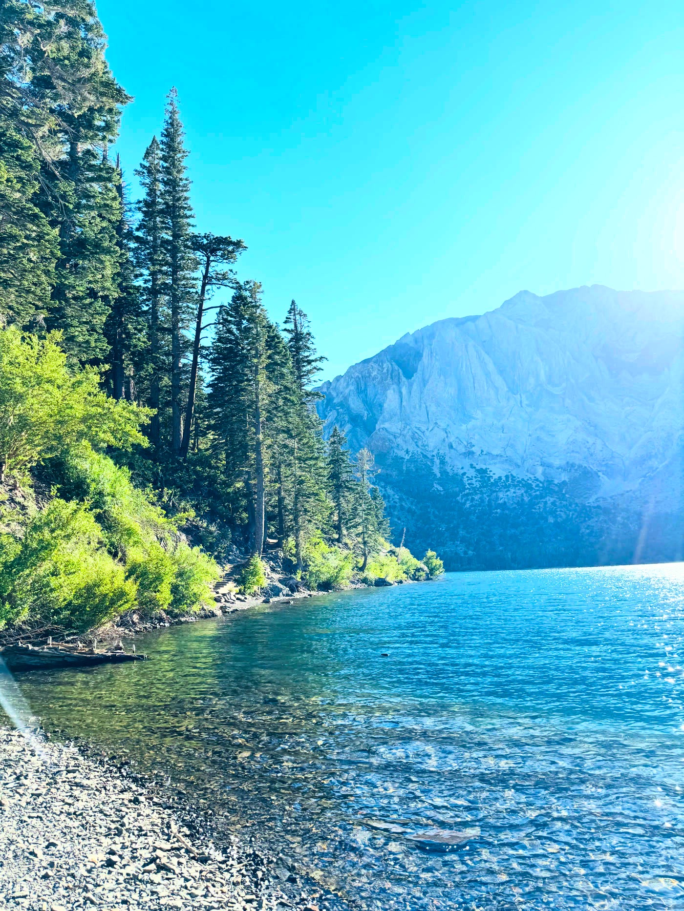 Convict Lake landscape
